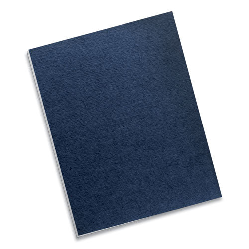 FELLOWES Expressions Linen Texture Presentation Covers for Binding Systems, Paper, Square Corners, 1 - 52098