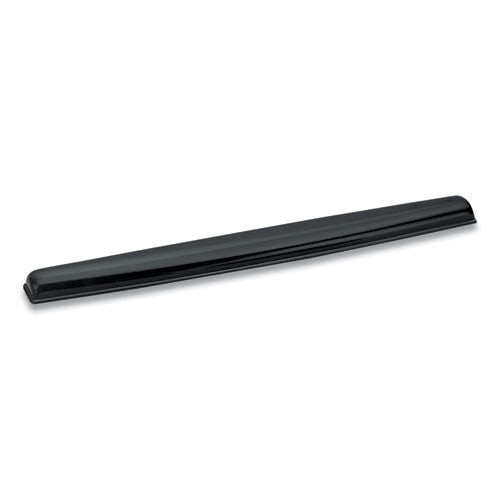 FELLOWES Gel Crystals Keyboard Wrist Rest, 18.5 x 2.25, Black - 9112201