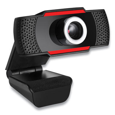 CyberTrack H3 720P HD USB Webcam with Microphone, 1280 pixels x 720 pixels, 1.3 Mpixels, Black - CyberTrack H3
