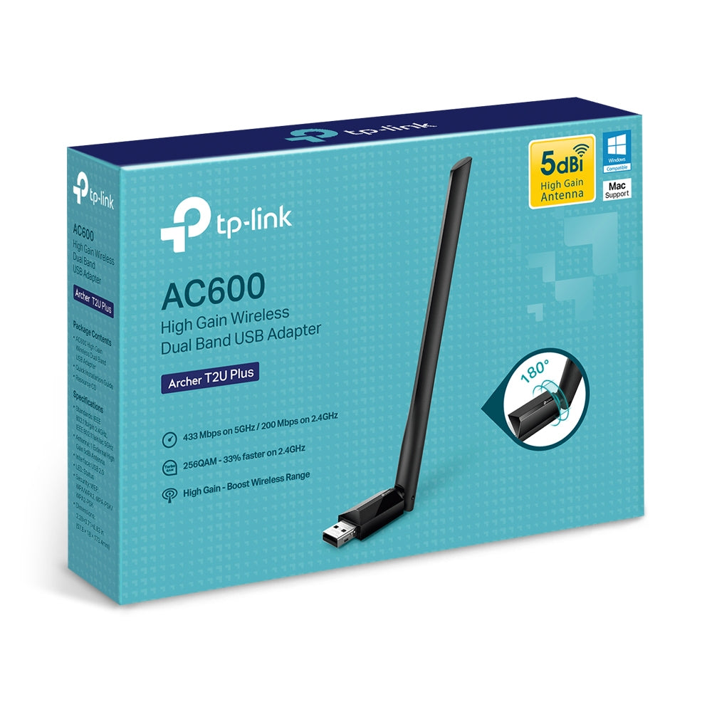 TP-Link Archer T2U Plus Internal WLAN 600 Mbit/s - ARCHER T2U PLUS