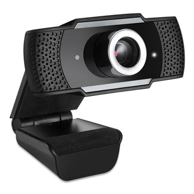 CyberTrack H4 1080P HD USB Manual Focus Webcam with Microphone, 1920 Pixels x 1080 Pixels, 2.1 Mpixels, Black - CyberTrack H4