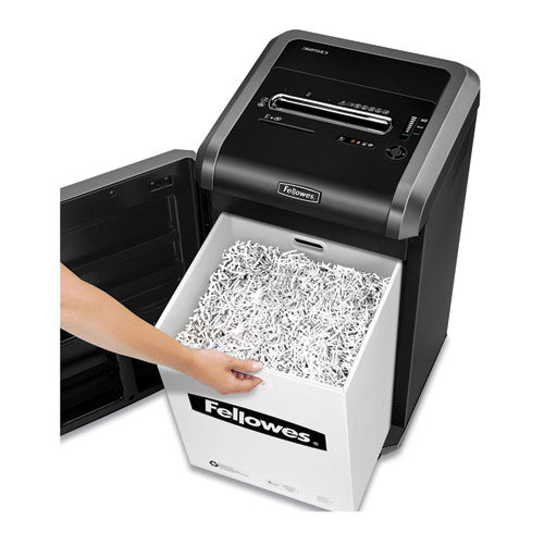 FELLOWES SHREDDER,CROSS,C-325CI,BK - 3831001