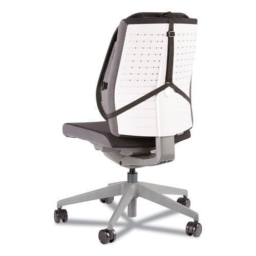 FELLOWES Office Suites Mesh Back Support, 17.3 x 5.56 x 20.18, Black - 9191301