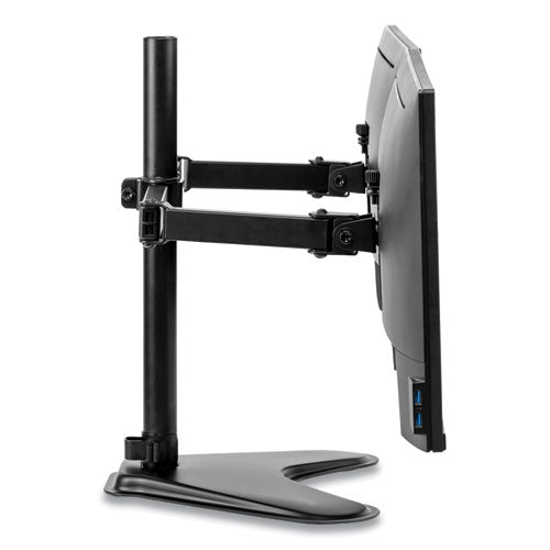 FELLOWES Professional Series Freestanding Dual Horizontal Monitor Arm, For 30" Monitors, 35.75" x 11 - 8043701