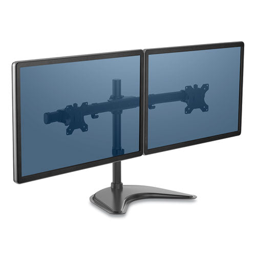 FELLOWES Professional Series Freestanding Dual Horizontal Monitor Arm, For 30" Monitors, 35.75" x 11 - 8043701