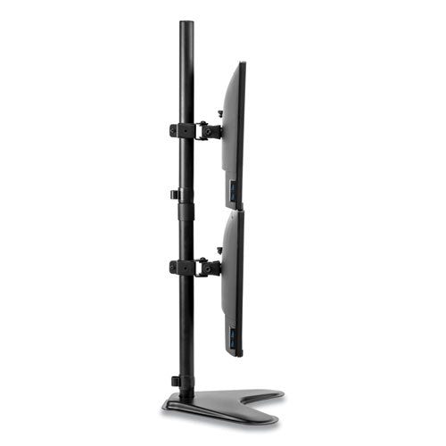 FELLOWES Professional Series Freestanding Dual Stacking Monitor Arm, For 32" Monitors, 15.3" x 35.5" - 8044001