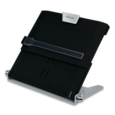 Professional Series In-Line Document Holder, Holds Up to 250 Legal Size Sheets, Plastic, Black - 8039401