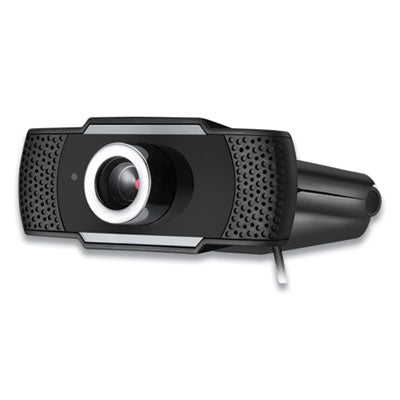 CyberTrack H4 1080P HD USB Manual Focus Webcam with Microphone, 1920 Pixels x 1080 Pixels, 2.1 Mpixels, Black - CyberTrack H4