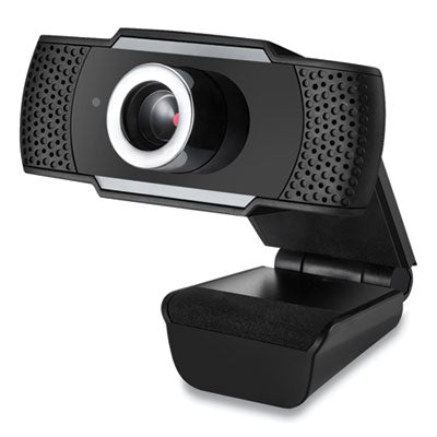 CyberTrack H4 1080P HD USB Manual Focus Webcam with Microphone, 1920 Pixels x 1080 Pixels, 2.1 Mpixels, Black - CyberTrack H4