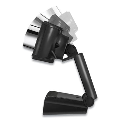 CyberTrack H4 1080P HD USB Manual Focus Webcam with Microphone, 1920 Pixels x 1080 Pixels, 2.1 Mpixels, Black - CyberTrack H4