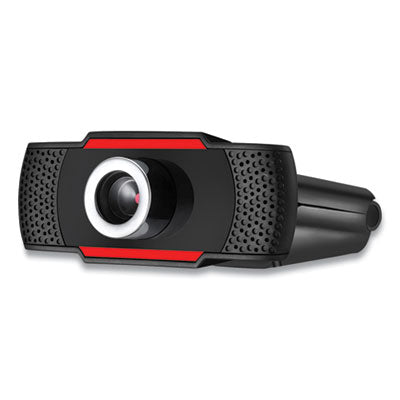 CyberTrack H3 720P HD USB Webcam with Microphone, 1280 pixels x 720 pixels, 1.3 Mpixels, Black - CyberTrack H3