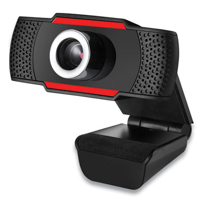 CyberTrack H3 720P HD USB Webcam with Microphone, 1280 pixels x 720 pixels, 1.3 Mpixels, Black - CyberTrack H3