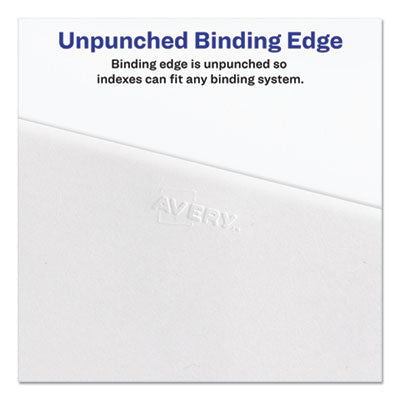 Preprinted Legal Exhibit Side Tab Index Dividers, Avery Style, 11-Tab, 1 to 10, 11 x 8.5, White, 1 Set - 11381 eCommerce Business Prime