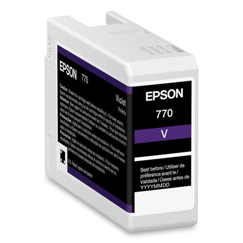 EPSON (T770) UltraChrome PRO10 Ink, 25 mL, Violet - T770020