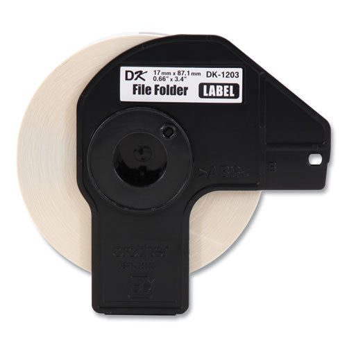 BROTHER Die-Cut Shipping Labels, 2.4 x 3.9, White, 300 Labels/Roll, 3 Rolls/Pack - DK12023PK