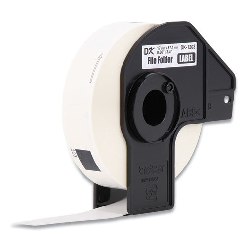 BROTHER Die-Cut Shipping Labels, 2.4 x 3.9, White, 300 Labels/Roll, 3 Rolls/Pack - DK12023PK