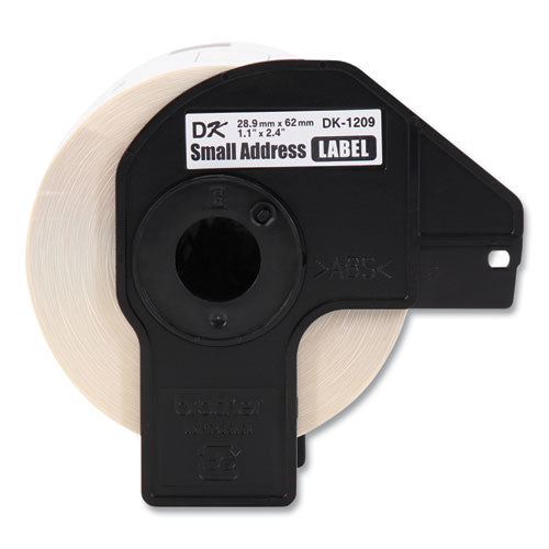 BROTHER Die-Cut Address Labels, 1.1 x 2.4, White, 800 Labels/Roll, 3 Rolls/Pack - DK12093PK