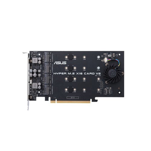 ASUS HYPER M.2 X16 CARD V2 interface cards/adapter Internal - HYPER M.2 X16 CARD V2