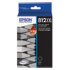 T812XXL120-S (T812XXL) DURABrite Ultra Extra High-Yield Ink, 2,200 Page-Yield, Black - T812XXL120-S