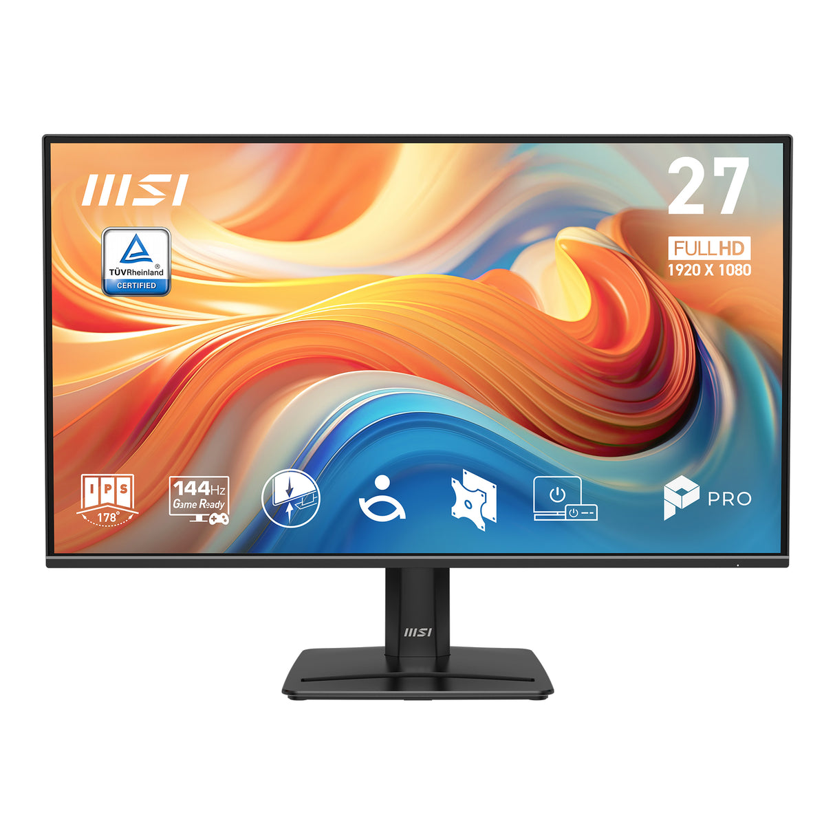 MSI Pro MP271 E14A computer monitor 68.6 cm (27") 1920 x 1080 pixels Full HD LCD Black - PROMP271E14A MSI