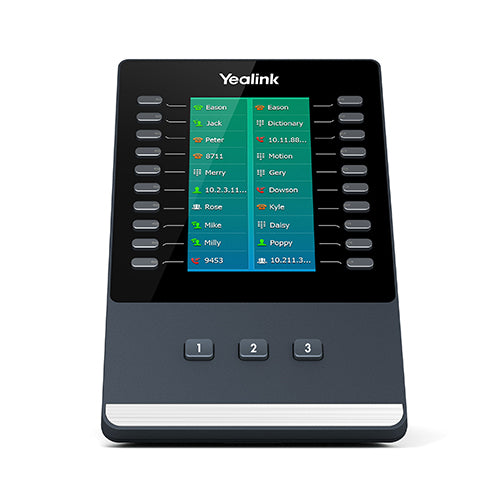 Yealink EXP50 IP add-on module Black, Grey 23 buttons - 1300033
