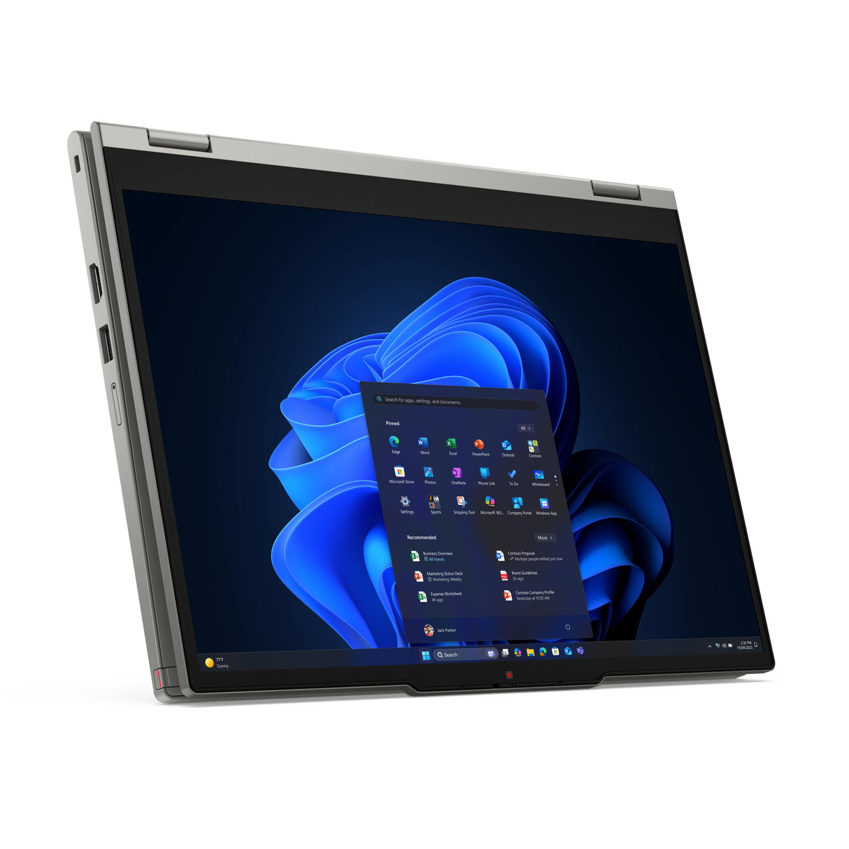 Lenovo ThinkPad L13 2-in-1 Gen 6 (AMD) AMD Ryzen™ 7 250 Hybrid (2-in-1) 33.8 cm (13.3") Touchscreen WUXGA 32 GB LPDDR5x-SDRAM 512 GB SSD Wi-Fi 7 (802.11be) Windows 11 Pro Grey - 21RD000WUS
