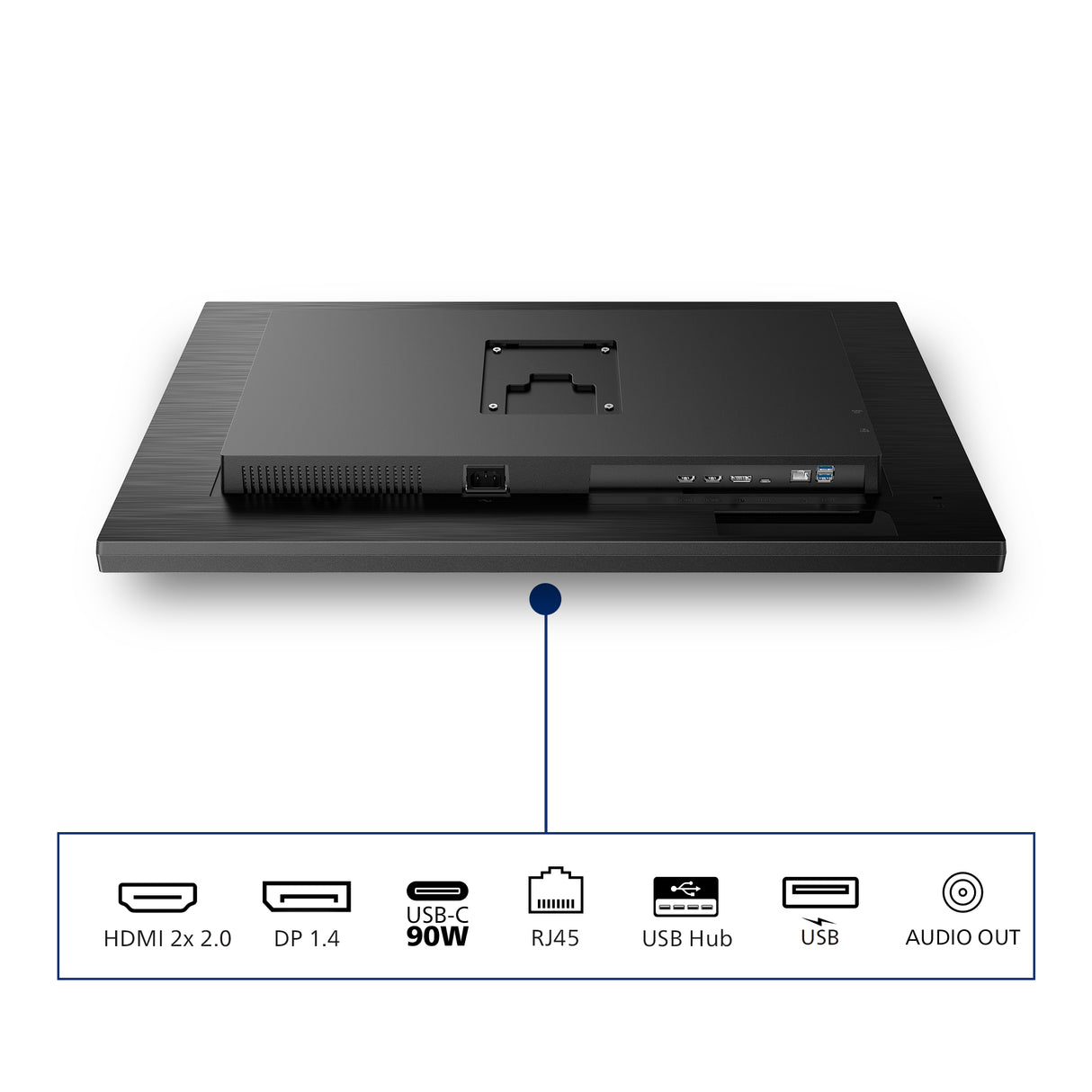 Philips 3000 series 32B1U3900/27 computer monitor 80 cm (31.5") 3840 x 2160 pixels 4K Ultra HD LCD Black - 32B1U3900