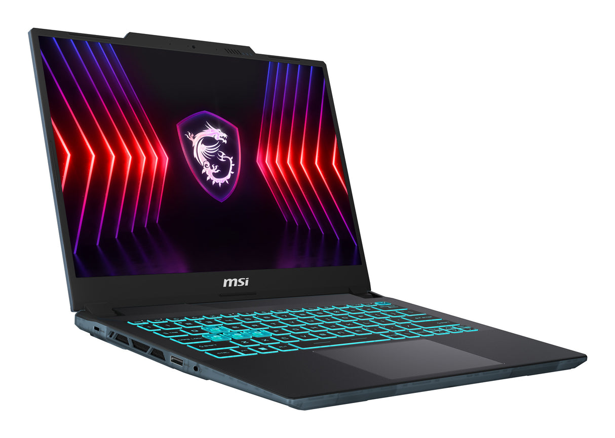 MSI Cyborg 14 A13UDX-094US Intel® Core™ i5 i5-13420H Laptop 35.6 cm (14") Full HD+ 16 GB DDR5-SDRAM 512 GB SSD NVIDIA GeForce RTX 3050 Wi-Fi 6E (802.11ax) Windows 11 Pro Black - CYBORG1413094 MSI