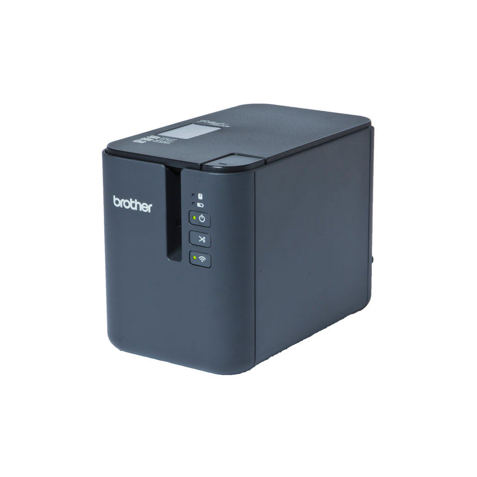Brother PTP950NW (M5) Wireless Network Desktop Laminated Label Printer W/Dual Cutter & PC/Mobile-Connectivity (360dpi) (36mm Max Tape Size) (Includes AC Adapter) (WLAN/LAN/USB/Host-USB/Ser) (2 Yr Stan - PTP950NW
