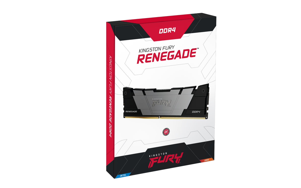 Kingston Technology FURY 32GB 3200MT/s DDR4 CL16 DIMM Renegade Black - KF432C16RB2/32
