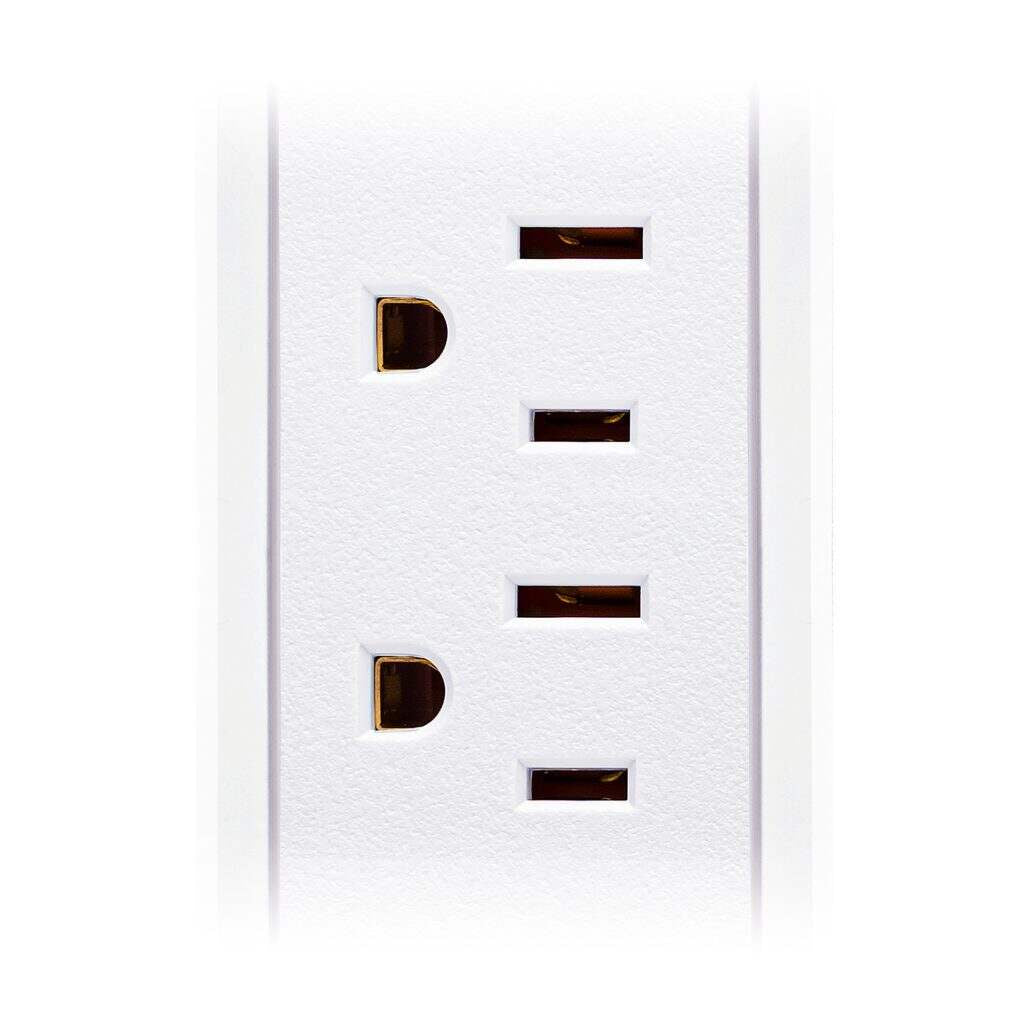 CyberPower 6 Outlet Surge Strip With USB - CSP604UCW