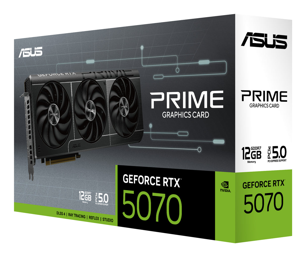 ASUS Prime -RTX5070-12G NVIDIA GeForce RTX 5070 12 GB GDDR7 - PRIME-RTX5070-12G