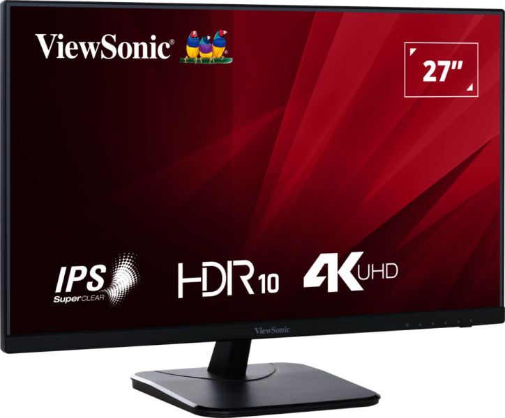 Viewsonic VA2756-4K-MHD computer monitor 68.6 cm (27") 3840 x 2160 pixels 4K Ultra HD LED Black - VA2756-4K-MHD