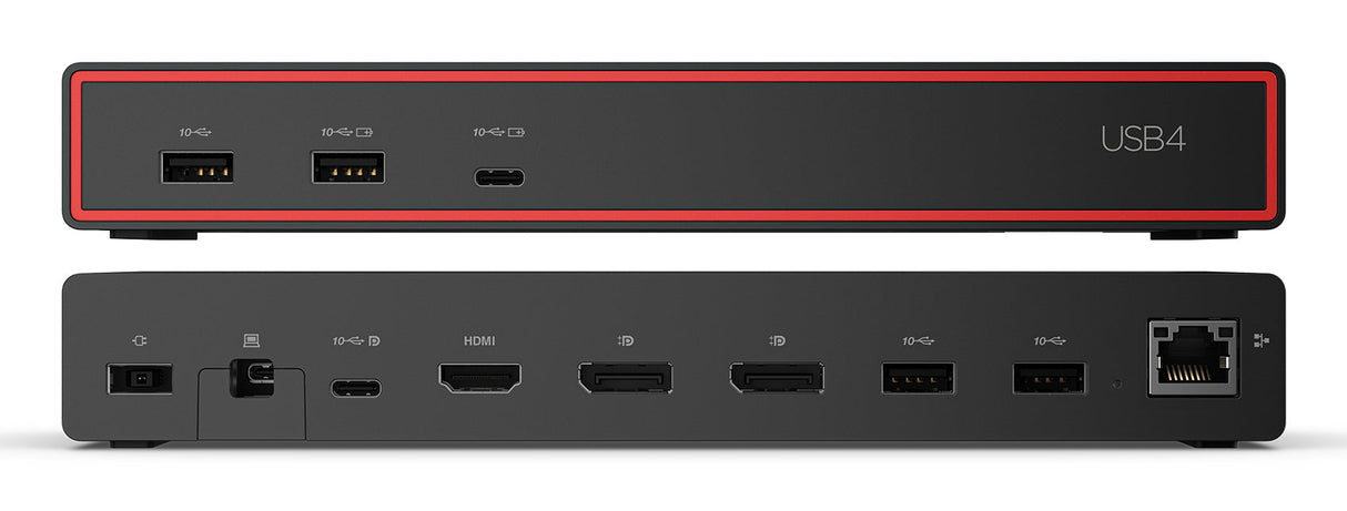 Lenovo ThinkPad USB4 Dock 5000 Wired Thunderbolt 4 Black - 40BF0100US LENOVO