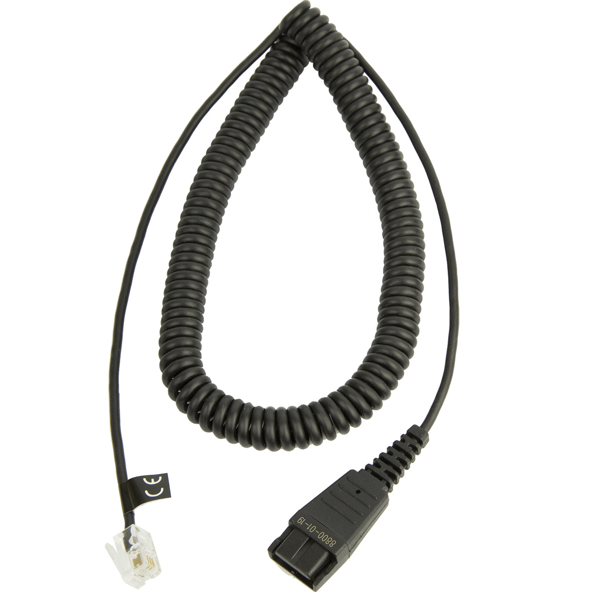 Jabra QD cord w_ resistor, 47K Ohm - 8800-01-19