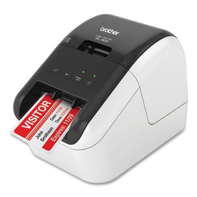BROTHER Thermal QL-800 High-Speed Professional Label Printer, 93 Labels/min Print Speed, 5 x 8.75 x 6 - QL800