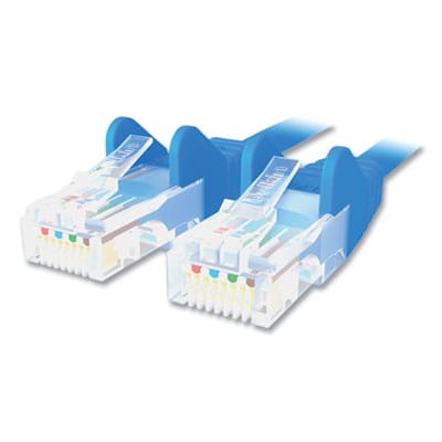 BELKIN Network Cable CAT6 UTP Computer Patch Cable, 2 ft, Blue - A3L980-02-BLU-S