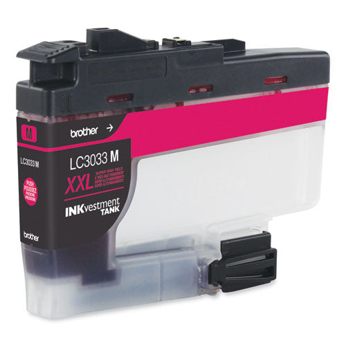 BROTHER INKvestment Super High-Yield Ink, 1,500 Page-Yield, Magenta - LC3033M BROTHER