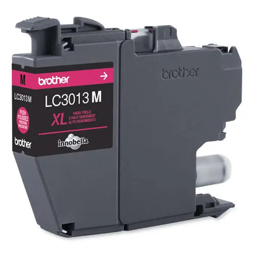 BROTHER High-Yield Ink, 400 Page-Yield, Magenta - LC3013M BROTHER