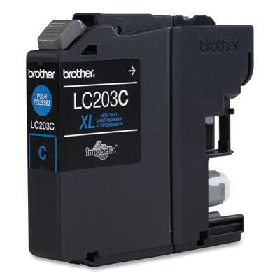 LC203C Innobella High-Yield Ink, 550 Page-Yield, Cyan - LC203C