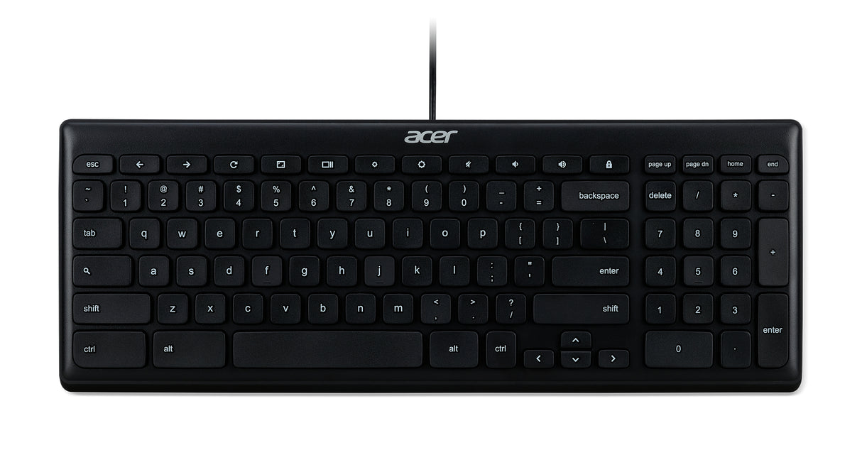 Acer GP.KBD11.00S keyboard Office USB QWERTY US International Black - GP.KBD11.00S ACER