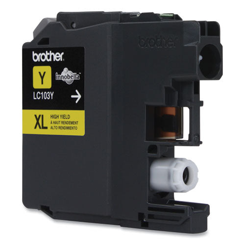 BROTHER  Innobella High-Yield Ink, 600 Page-Yield, Yellow - LC103Y