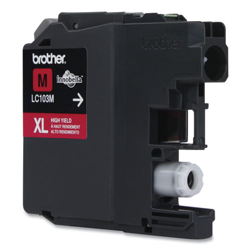 BROTHER  Innobella High-Yield Ink, 600 Page-Yield, Magenta - LC103M