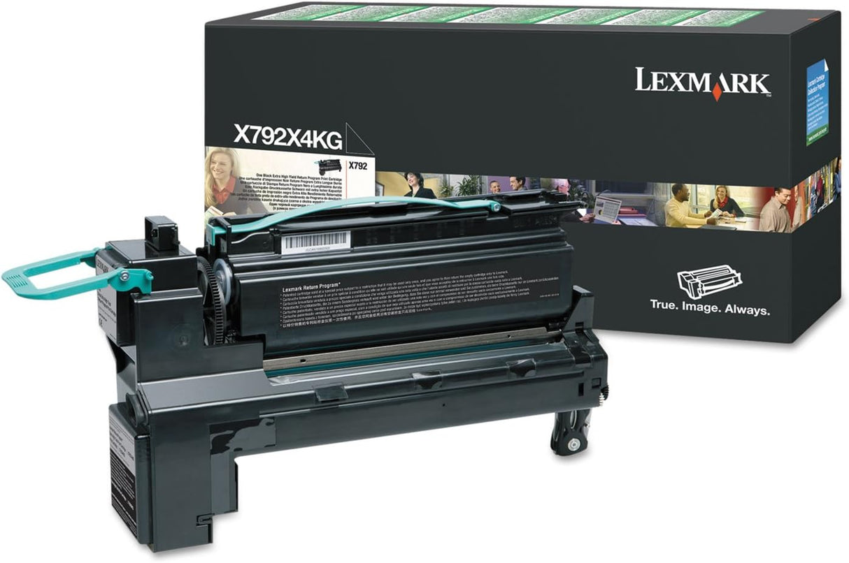 Lexmark Black Toner Cartridge Return Program Extra High Yield 20,000 Pages - X792X4KG LEXMARK