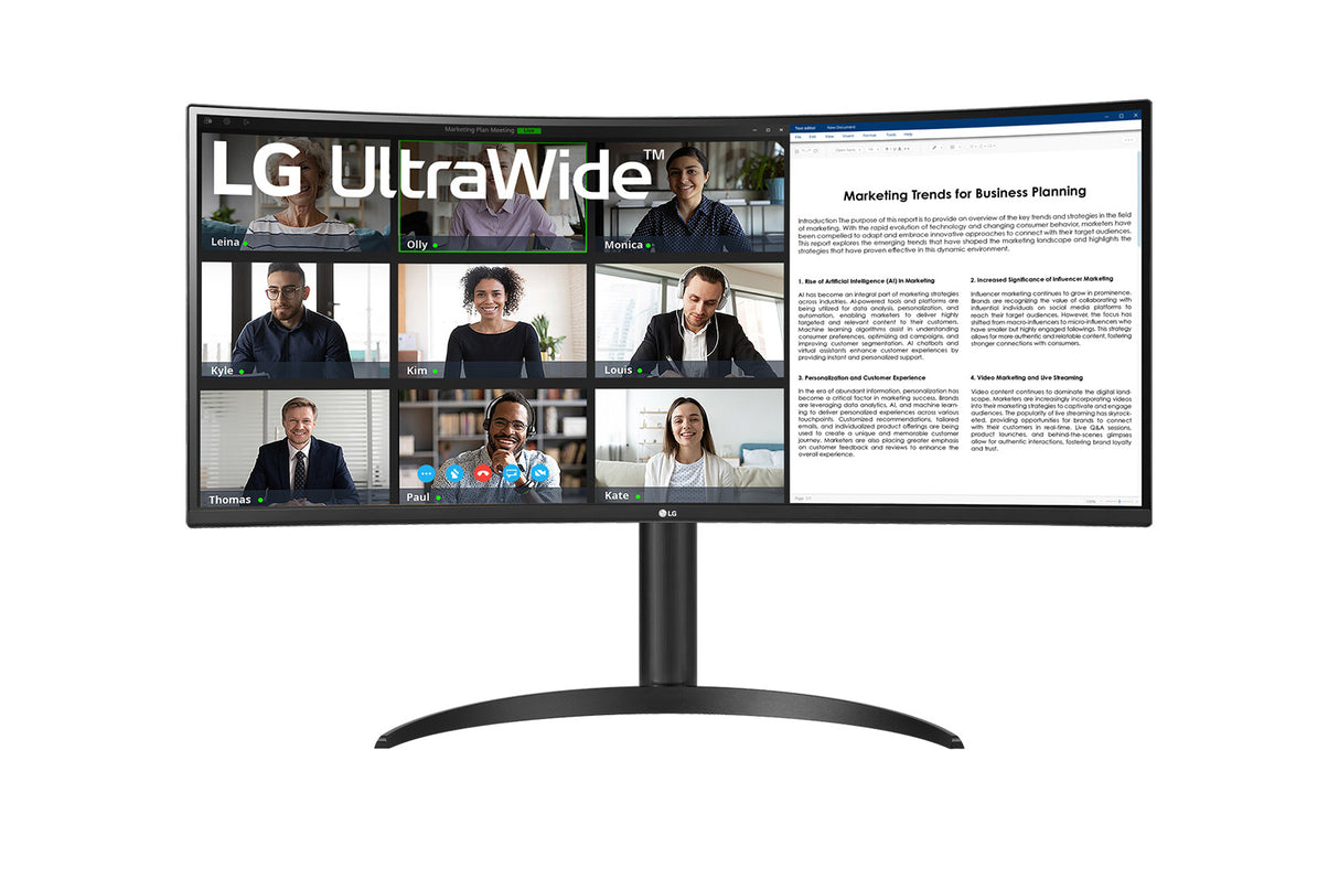 LG 34BR55QC-B computer monitor 86.4 cm (34") 3440 x 1440 pixels Wide Quad HD LCD Black - 34BR55QC-B