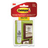 Damage-Free Hanging Picture Hanging Strip Pairs, Holds Up to 3.75 lb, Large: 0.75" x 3.65", White, 12/Pack - 17206-12ES