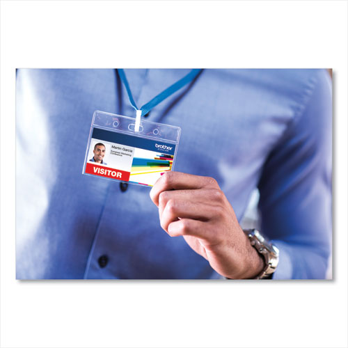 BROTHER CZ Roll Cassette, 1.97" x 16.4 ft, White - CZ1005