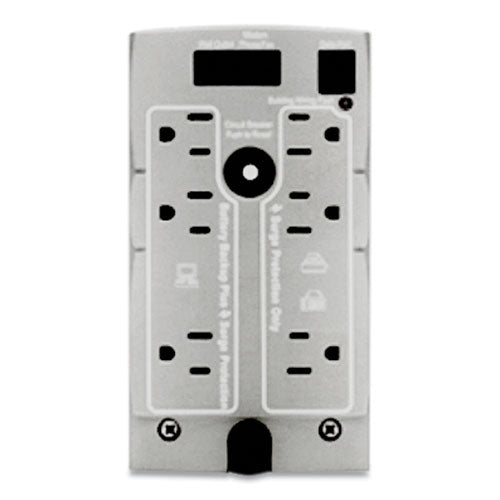 APC Combination of battery-protected and surge-only outlets reserves power capacity for connected eq - BK350