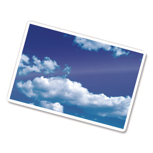 FELLOWES Self-Adhesive Laminating Pouches, 5 mil, 4.25" x 6.25", Gloss Clear, 5/Pack - 5220401