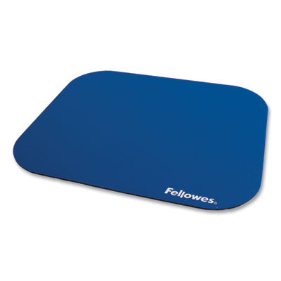 Polyester Mouse Pad, 9 x 8, Blue - 58021